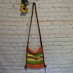 Mexican Blanket Purse Fully Lined